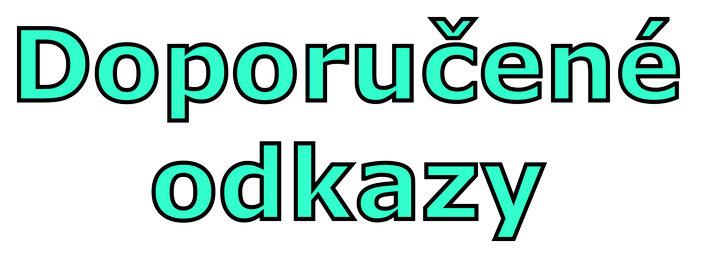 Doporuen odkazy, dleit informace a zbava pro voln as