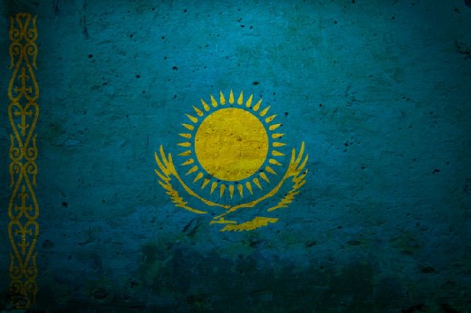 Vzdělávací online hra Vlajka Kazachstánu, učební test, školní kvíz Puzzle Vzdělávací online hra Vlajka Kazachstánu, učební test, školní kvíz Puzzle